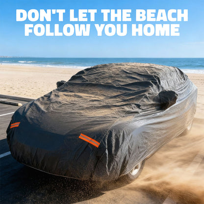 Heavy Duty Waterproof Sedan Covers - Cotton Lined