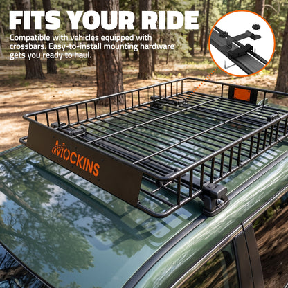 64"x39"x5" Extendable Rooftop Carrier
