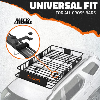64"x39"x5" Extendable Rooftop Carrier