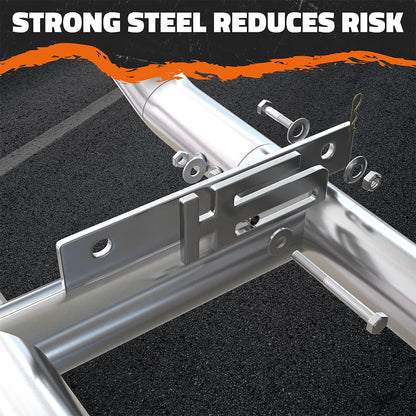 90"x11.5"x25.5" Front Bumper Guard with Mounting Brackets for Peterbilt New Models