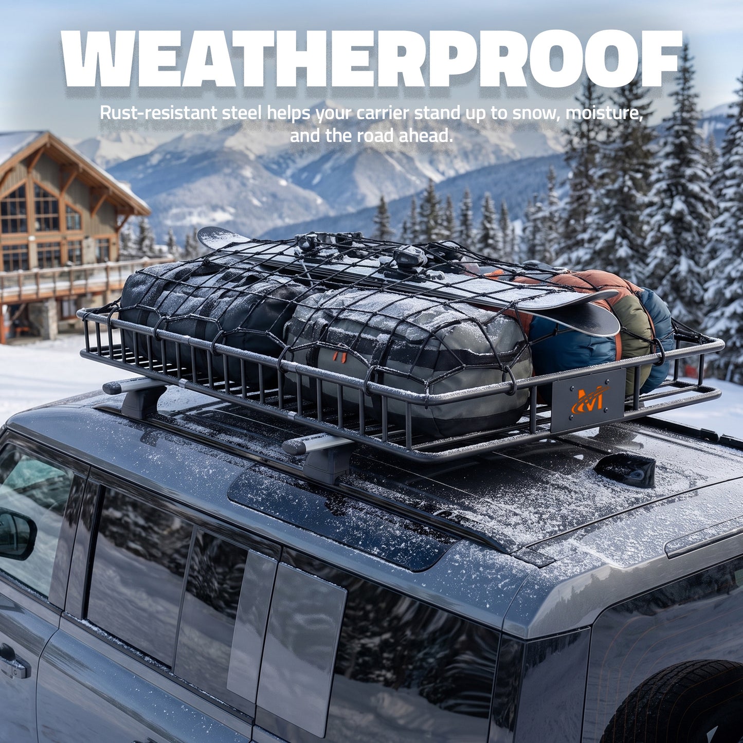 64"x39"x5" Extendable Rooftop Carrier
