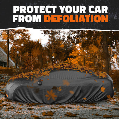 Heavy Duty Waterproof Sedan Covers - Cotton Lined
