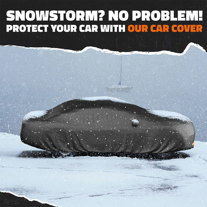 Heavy Duty Waterproof Sedan Covers - Cotton Lined