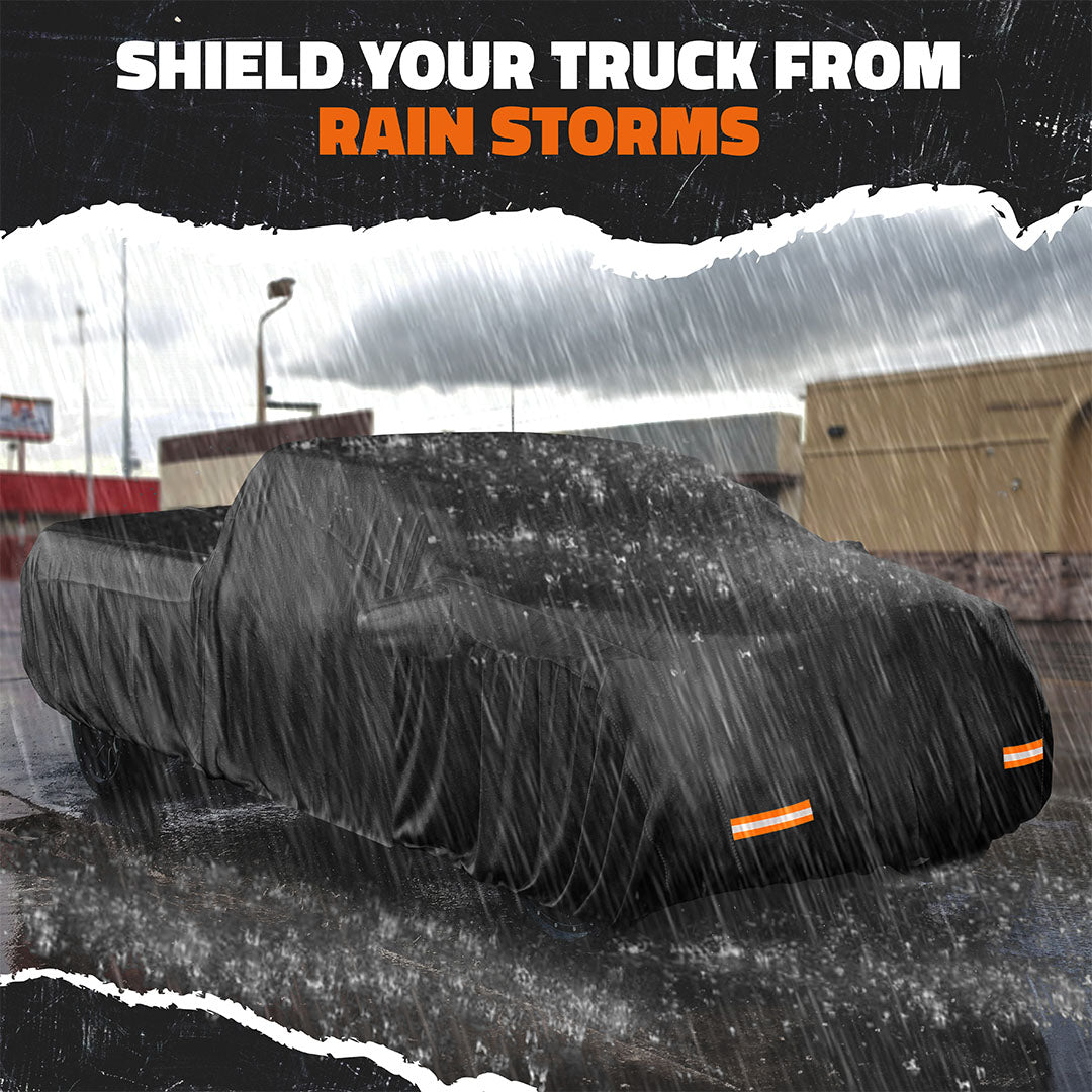 Heavy Duty Waterproof Truck Cover - Cotton Lined