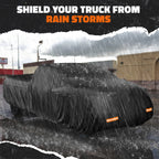 Heavy Duty Waterproof Truck Cover - Cotton Lined