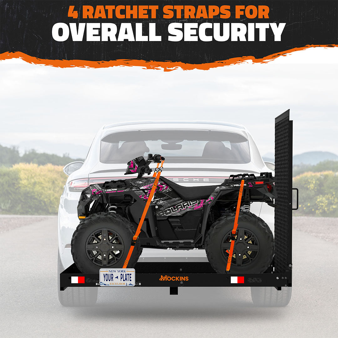 60"x30"x5" Wheelchair Hitch Carrier & Ramp