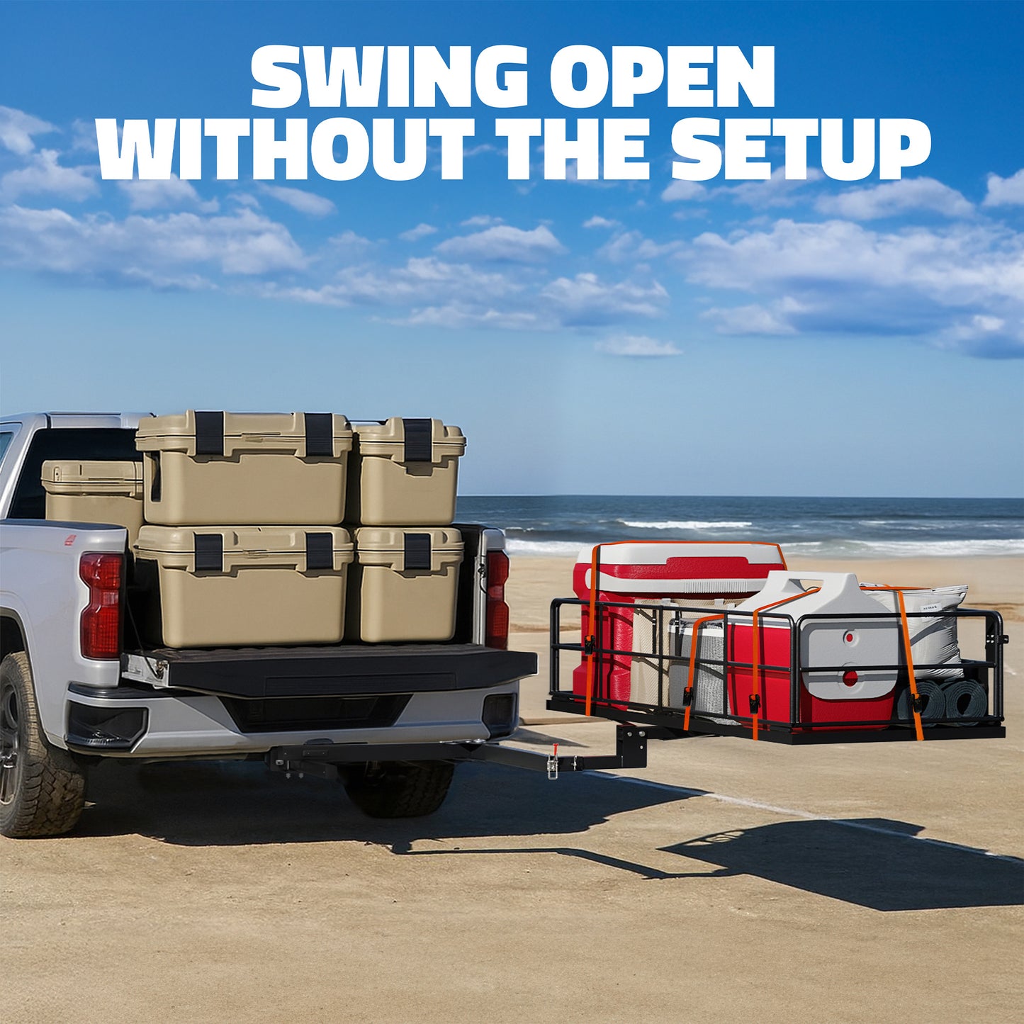 500 LBS Capacity Swing Away Hitch Adapter