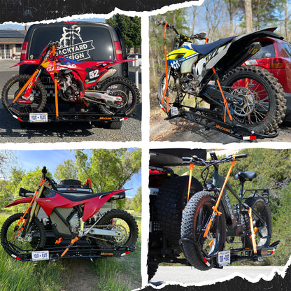 83" Dirt Bike Carrier & Tilting Loading Ramp