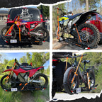 83" Dirt Bike Carrier & Tilting Loading Ramp