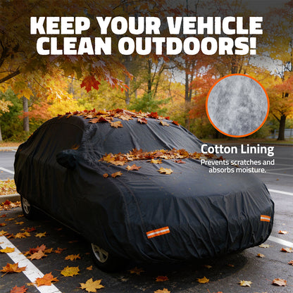 Heavy Duty Waterproof SUV Covers - Cotton Lined