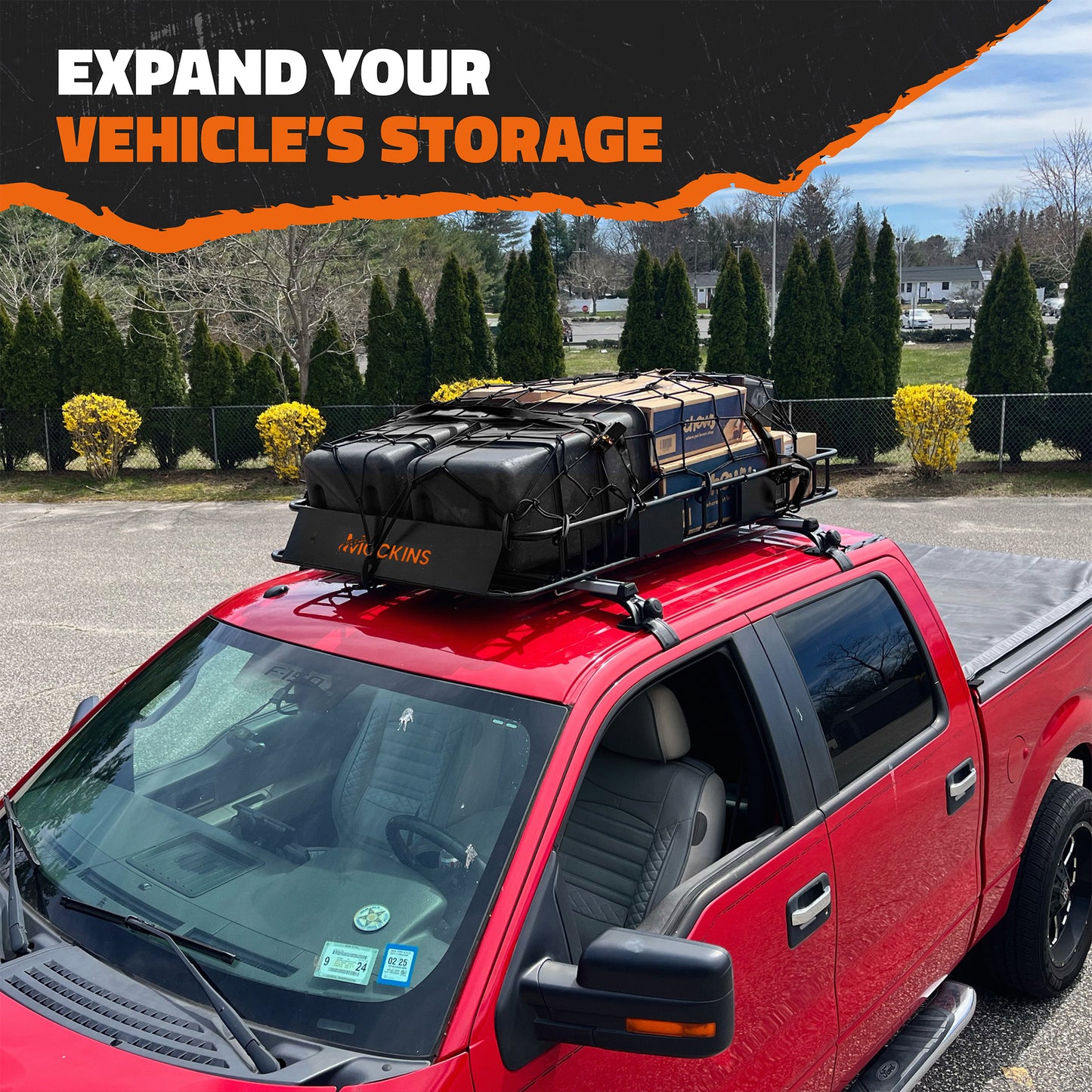64"x39"x5" Extendable Rooftop Carrier