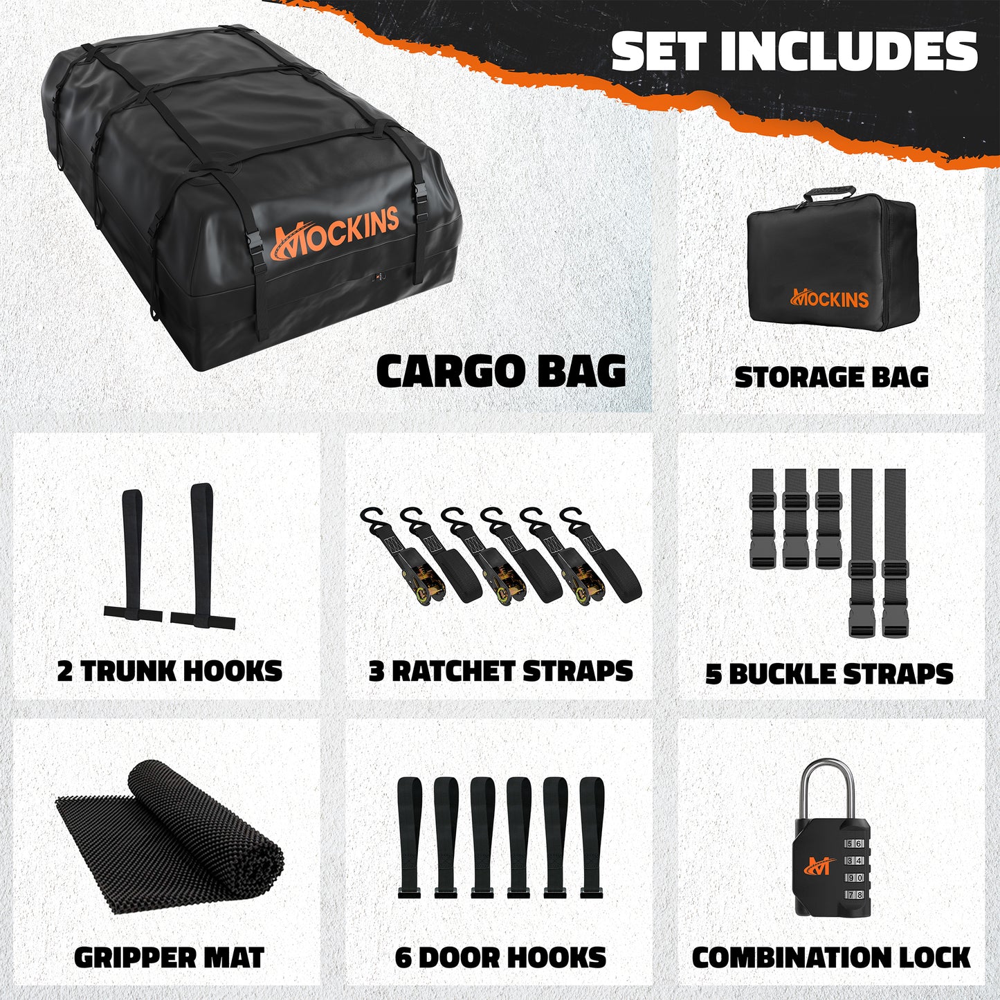 50 Cu. Ft. Rooftop Bag 85"x50"x20"
