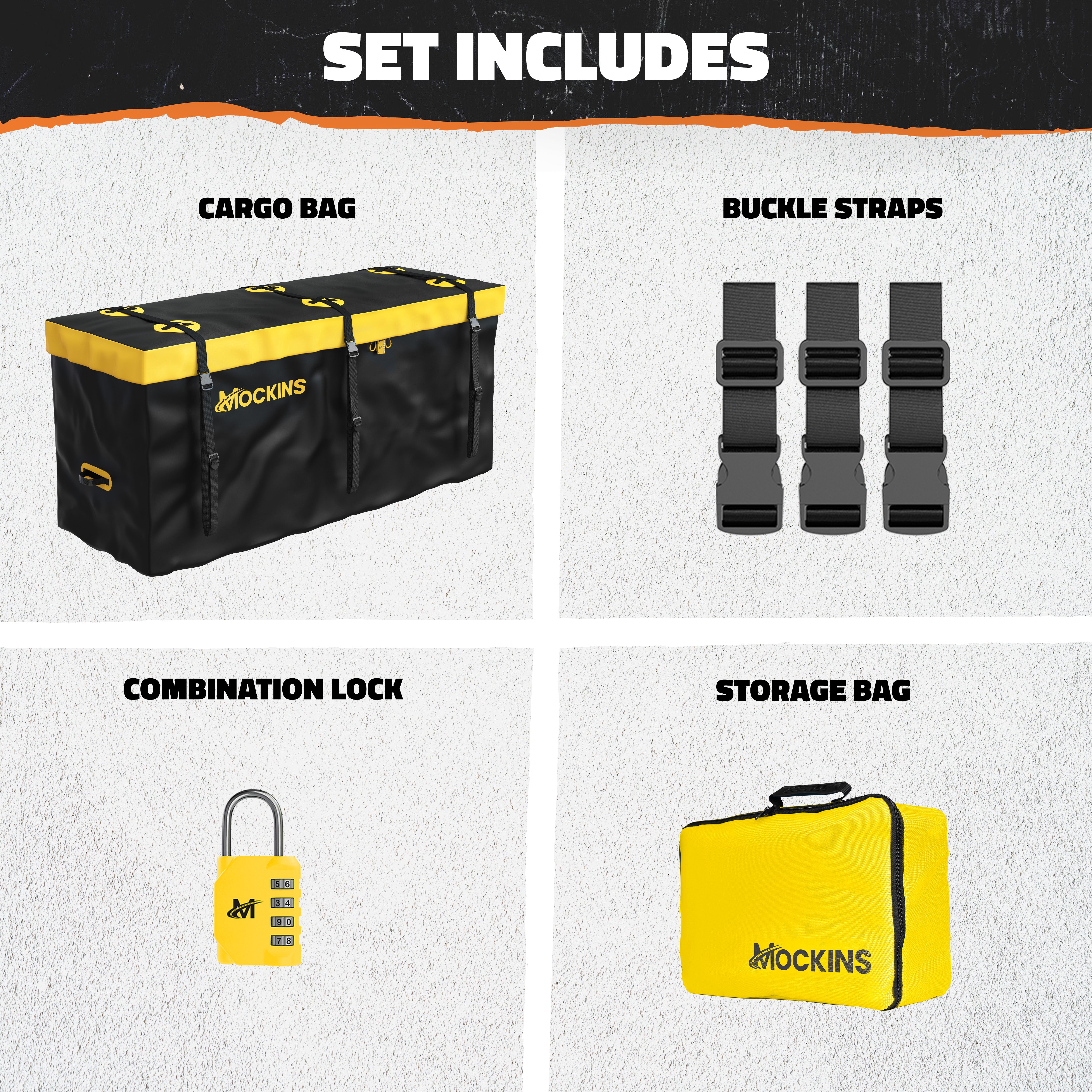 Hitch Cargo Bag for Summer Road Trips | Weather-Ready Storage