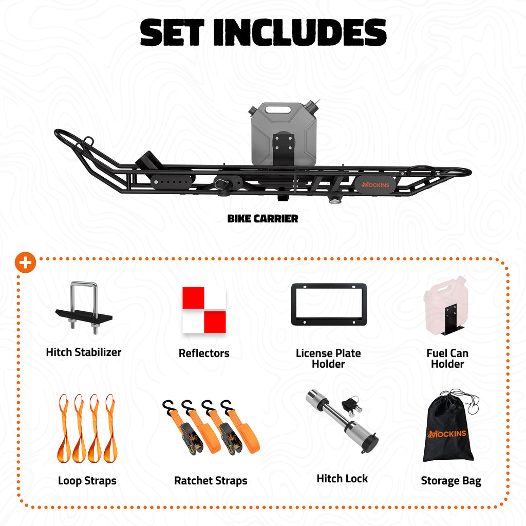 83" Dirt Bike Carrier & Tilting Loading Ramp