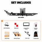 83" Dirt Bike Carrier & Tilting Loading Ramp