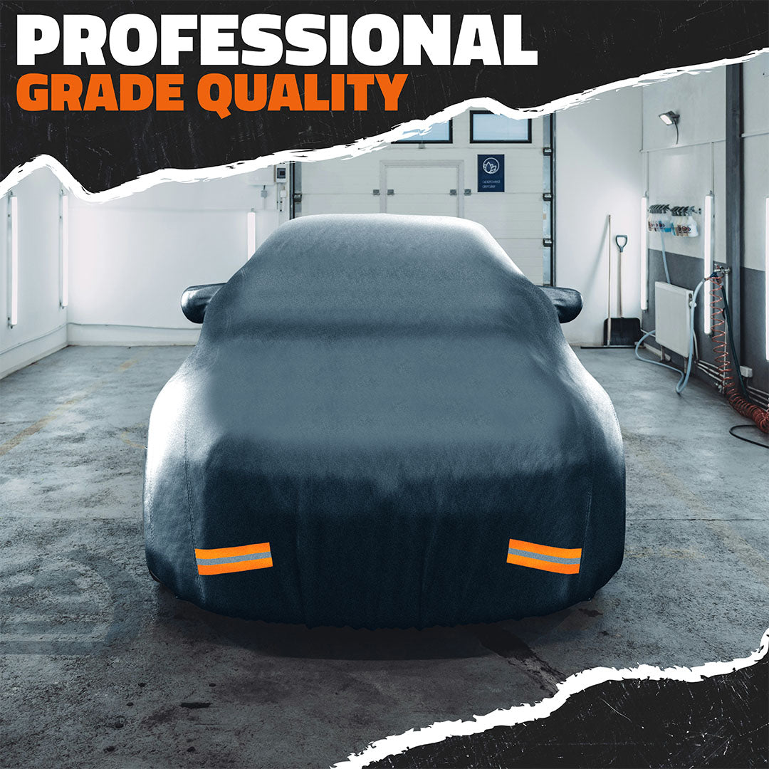 Heavy Duty Waterproof Sedan Covers - Cotton Lined