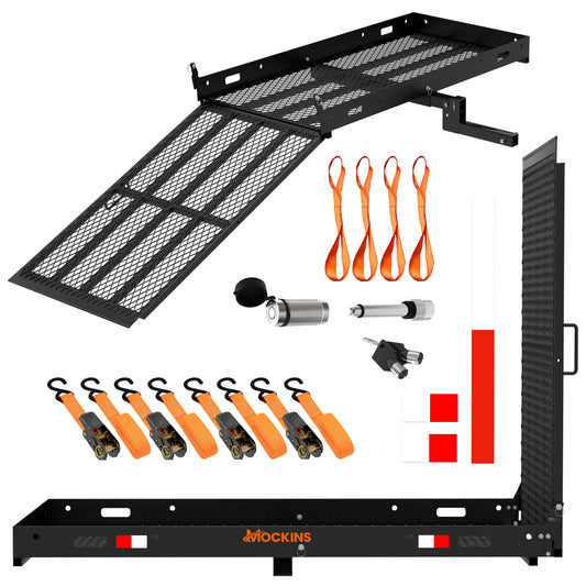 60"x30"x5" Wheelchair Hitch Carrier & Ramp