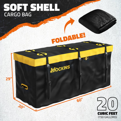 20 Cu Ft Cargo Bag 60"x20"x28.5"