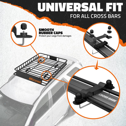 50"x36"x4.5" Extendable Rooftop Carrier