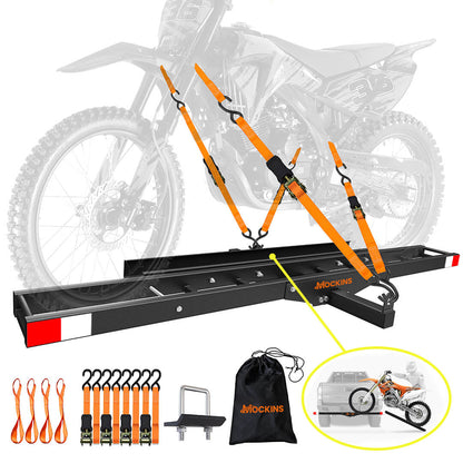 73" Hitch Motorbike Carrier & Loading Ramp