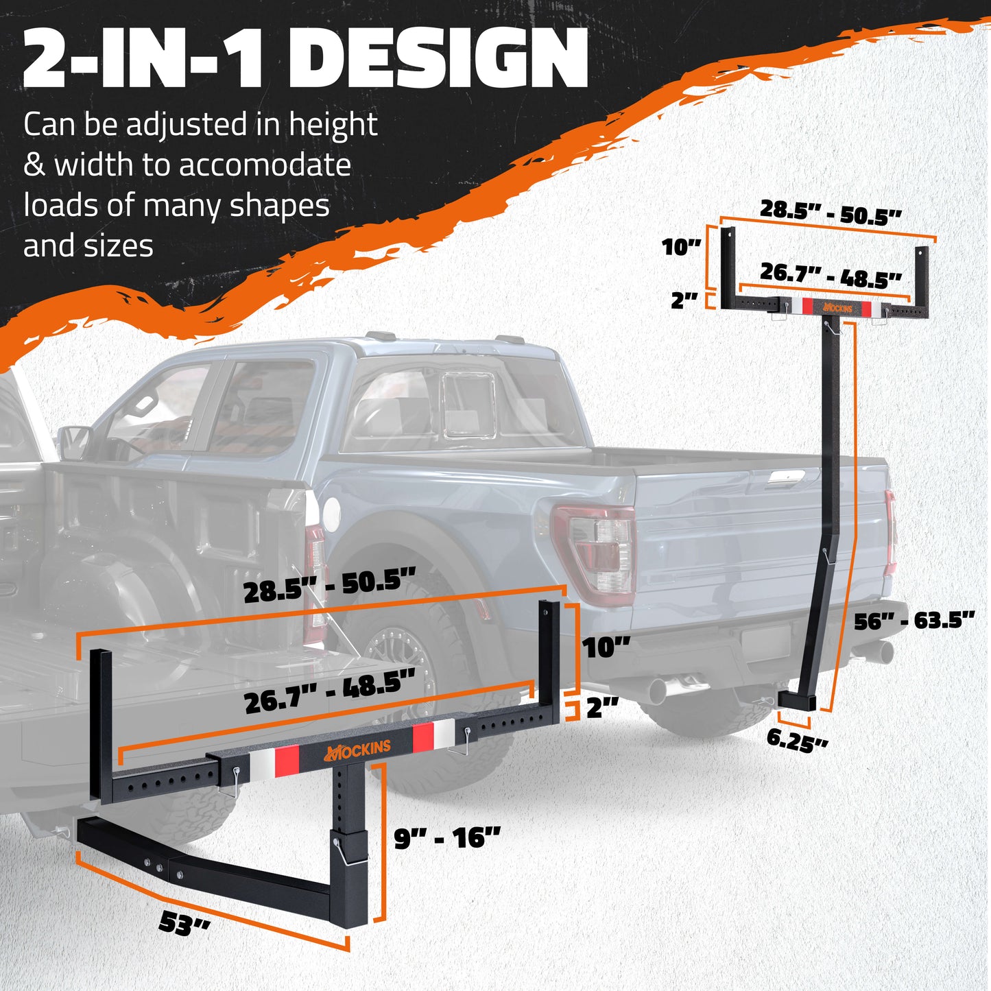 2-in-1 Truck Bed Extender