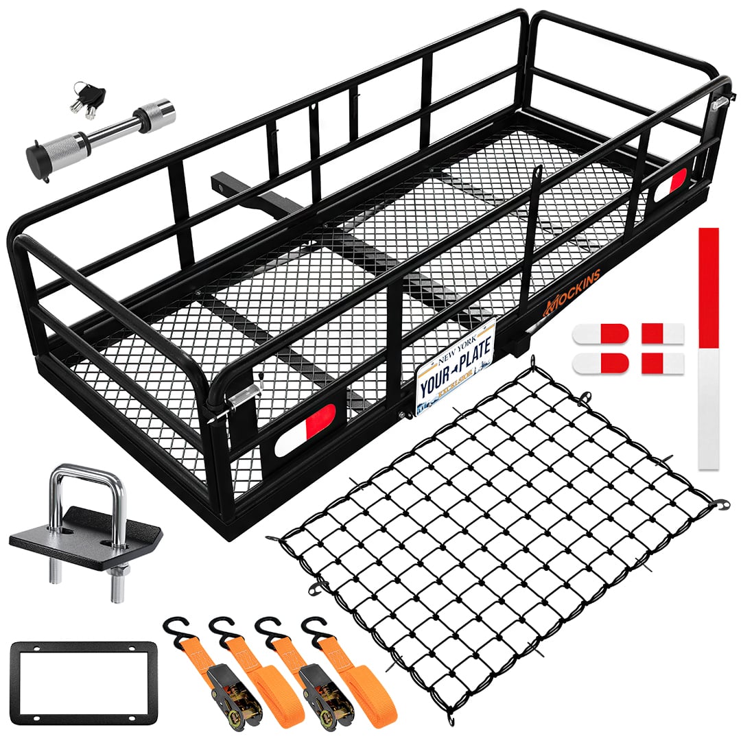 60"x24"x14" High Rail Hitch Carrier