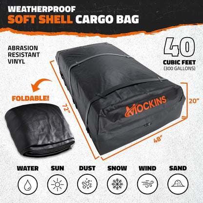 40 Cu Ft Rooftop Bag 72"x48"x20"