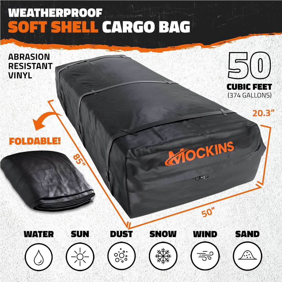 50 Cu Ft Rooftop Bag 85"x50"x20"