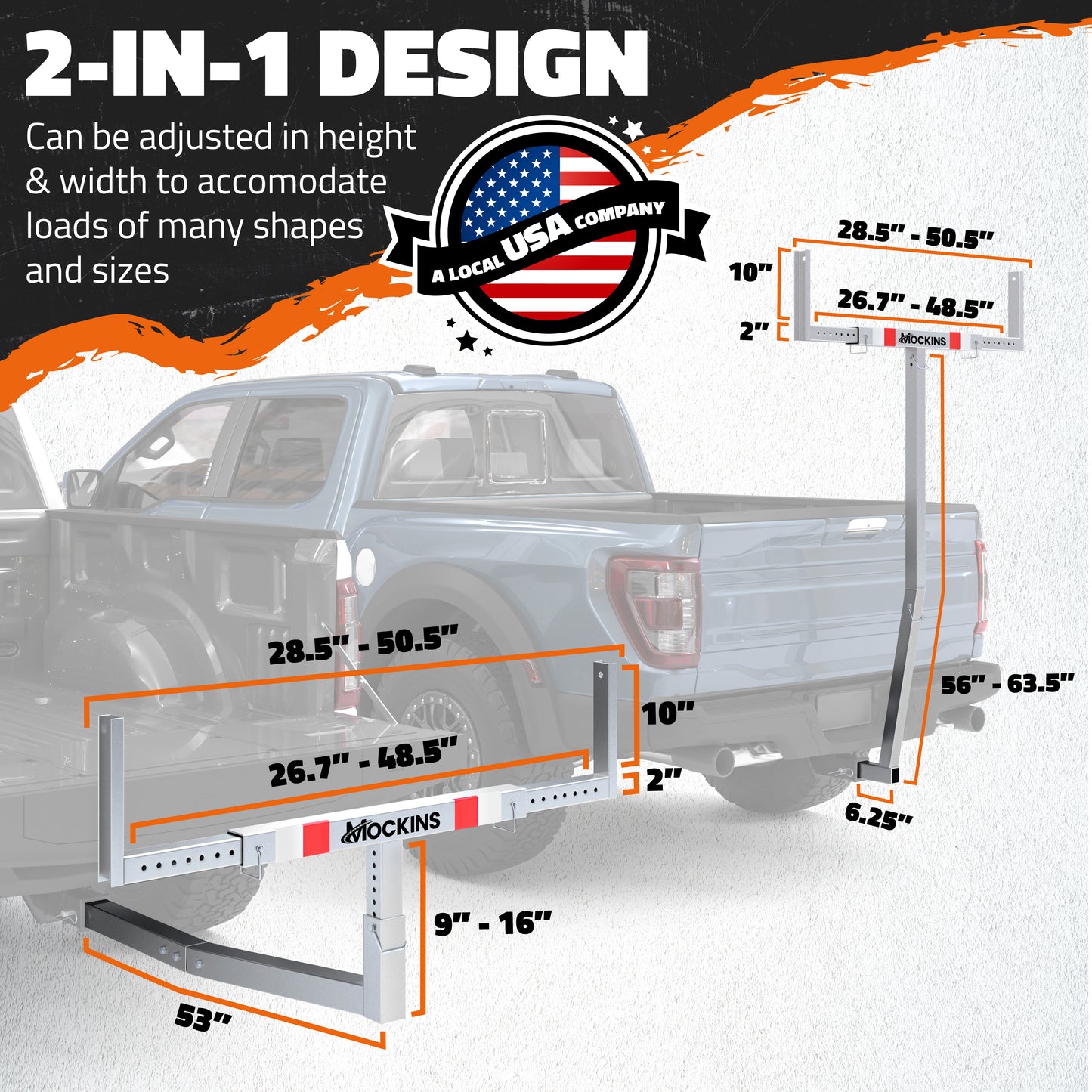 2-in-1 Truck Bed Extender