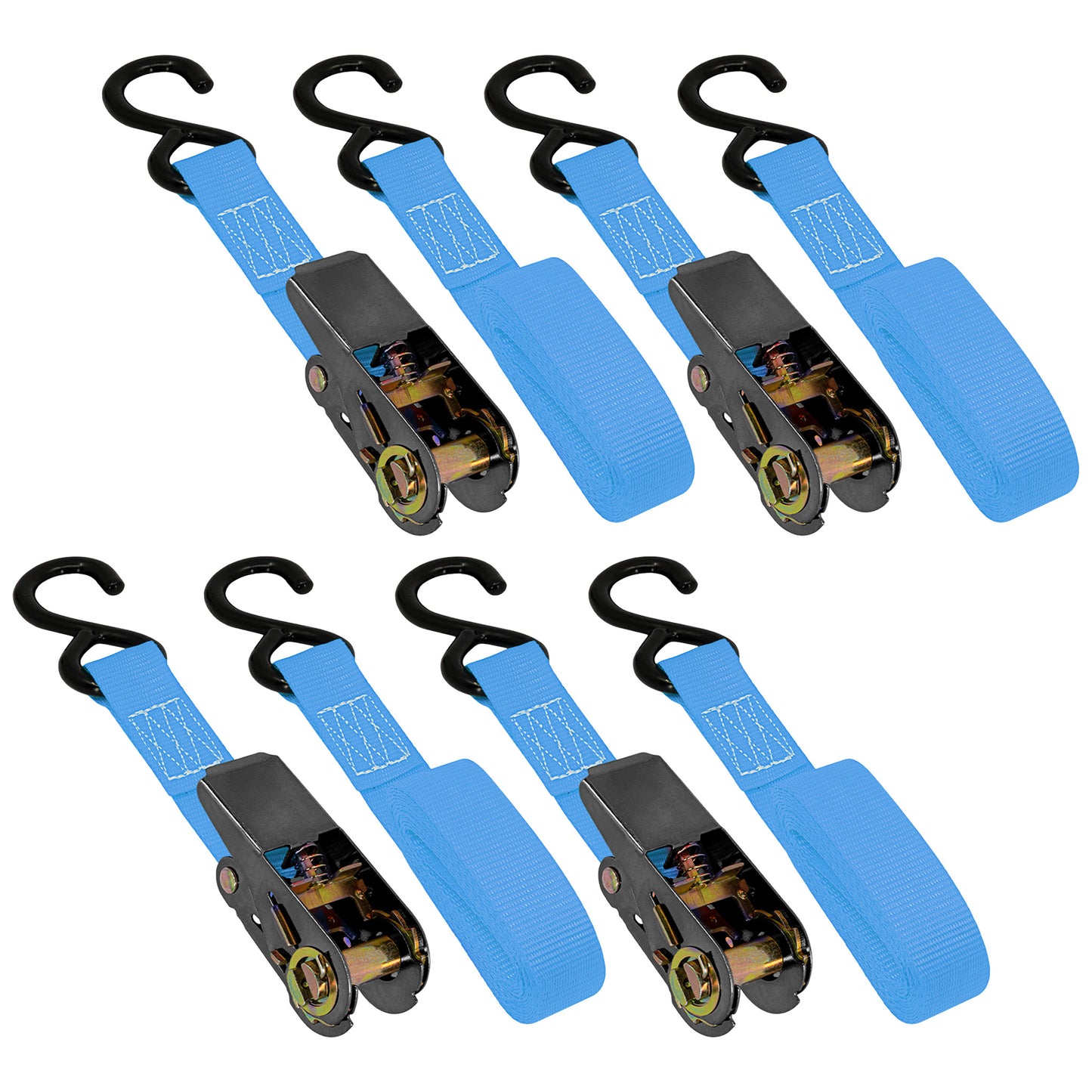 Ratchet Straps - 4 Pack