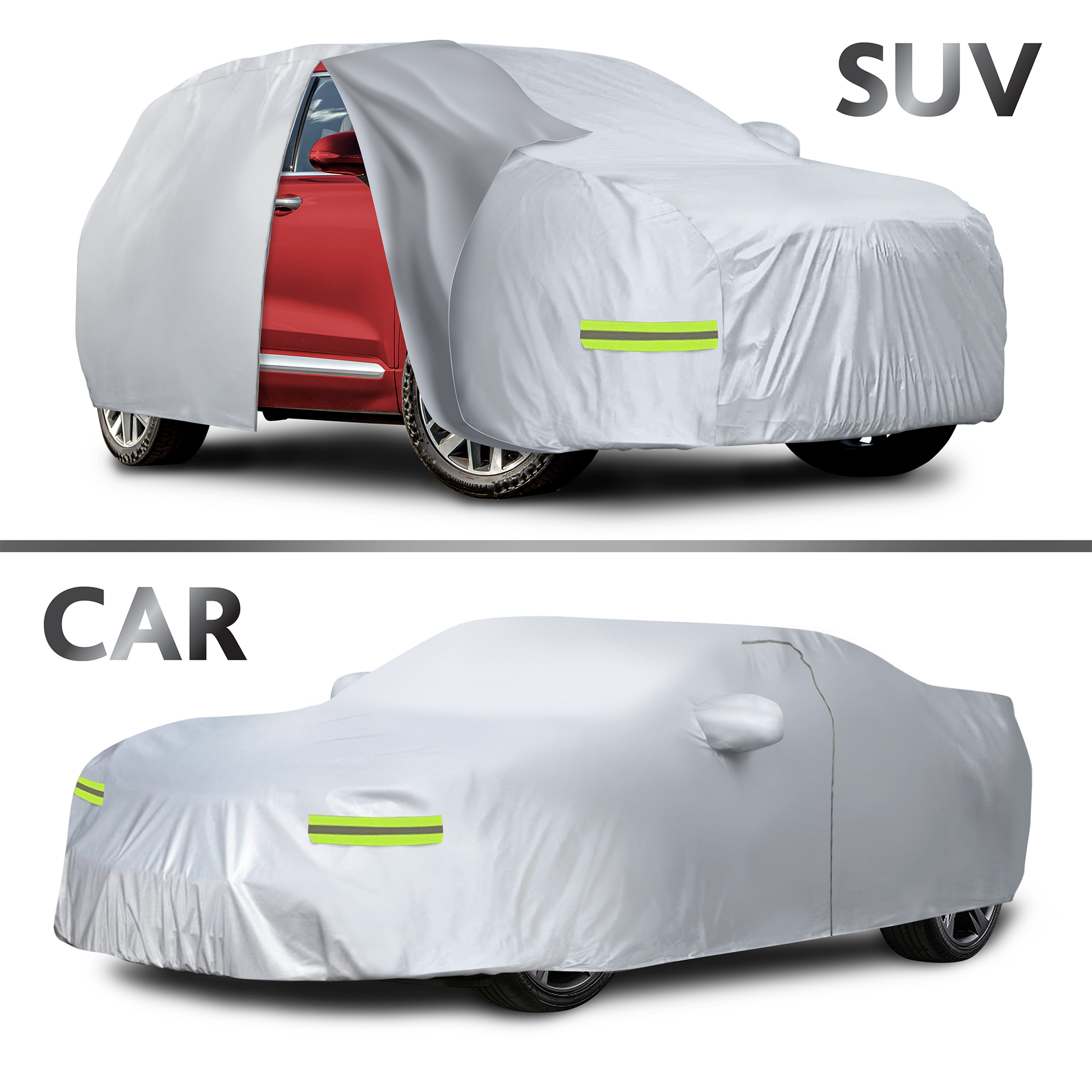 Mockins SUV Covers With Zipper Door