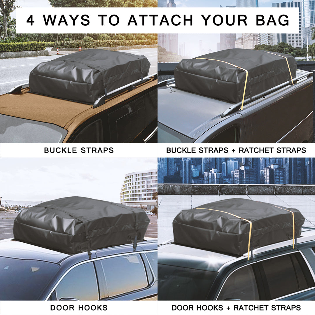 4 Ways To Attach Your Rooftop Cargo Bag