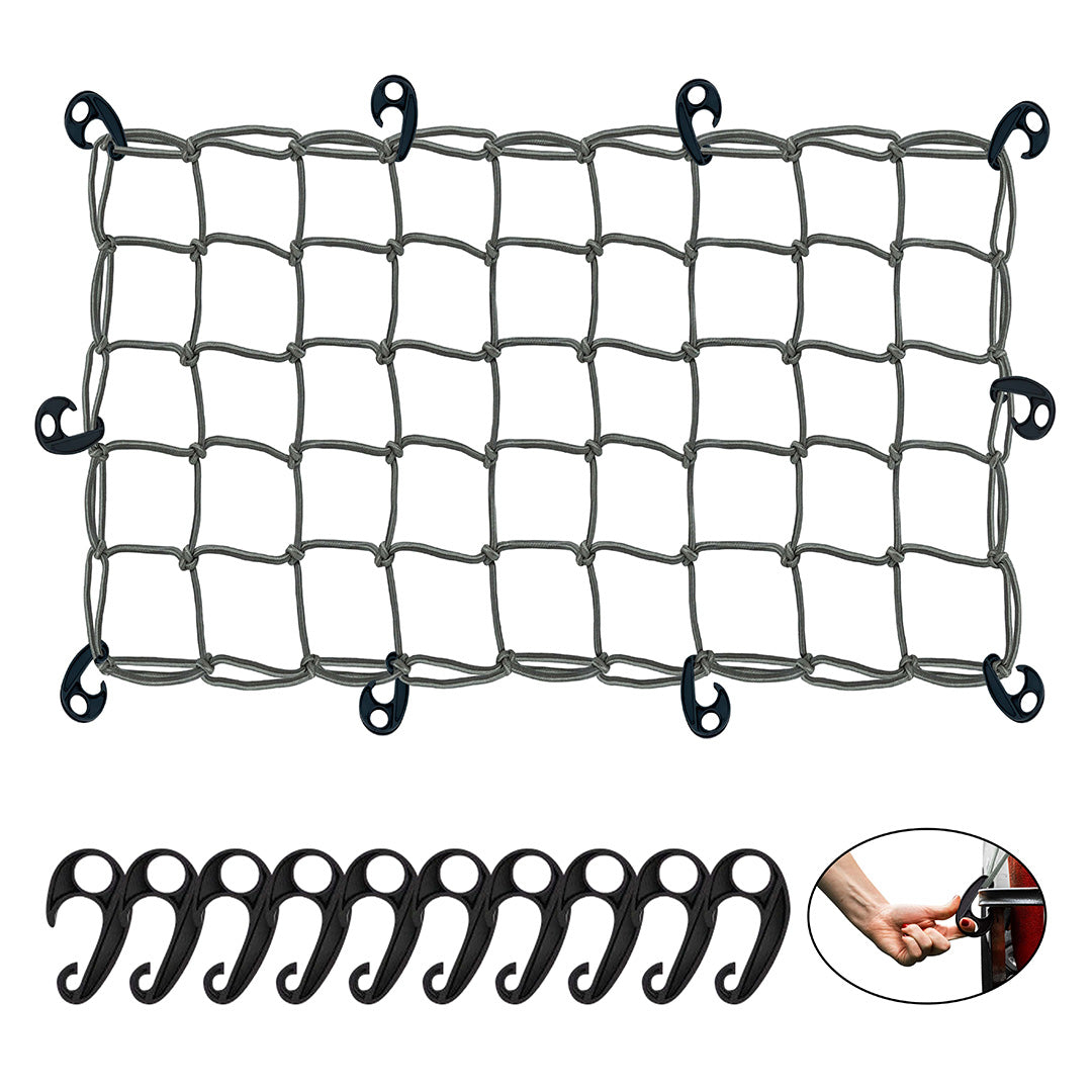 Heavy-Duty Cargo Bungee Nets